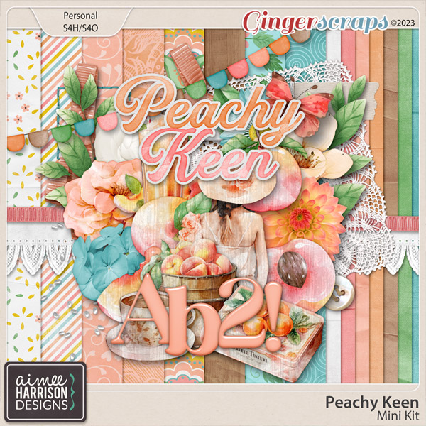 Peachy Keen Mini Kit by Aimee Harrison