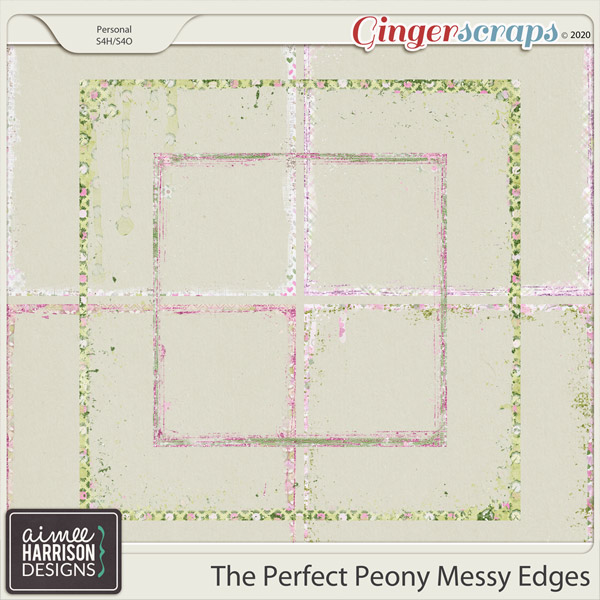 The Perfect Peony Messy Edges by Aimee Harrison