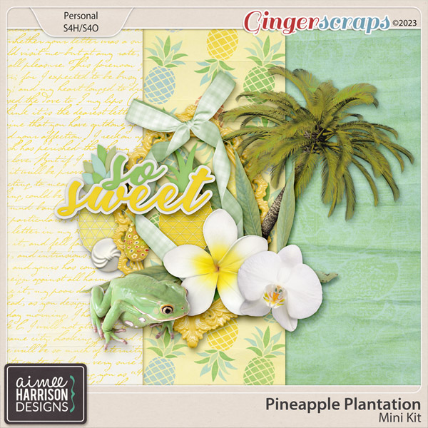 Pineapple Plantation Mini Kit by Aimee Harrison