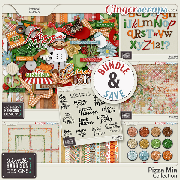 Pizza Mia Collection by Aimee Harrison