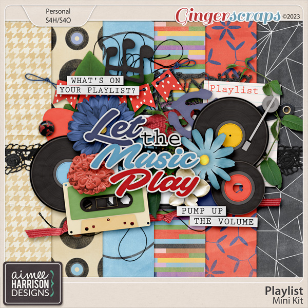 Playlist Mini Kit by Aimee Harrison