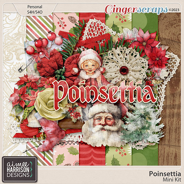 Poinsettia Mini Kit by Aimee Harrison