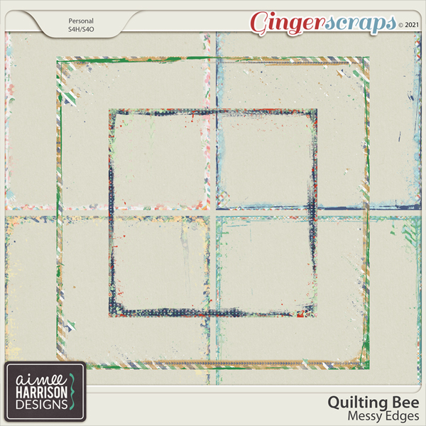 Quilting Bee Messy Edges by Aimee Harrison