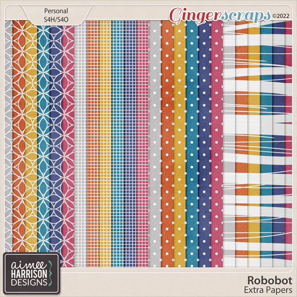 Robobot Extra Papers by Aimee Harrison