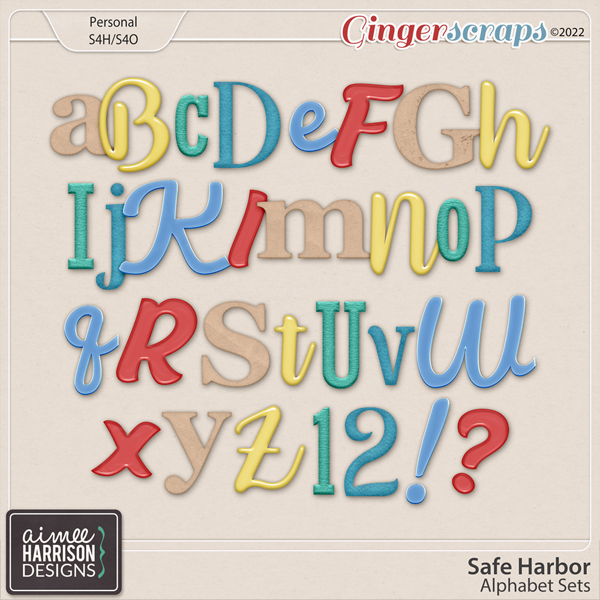 Safe Harbor Alpha Sets by Aimee Harrison