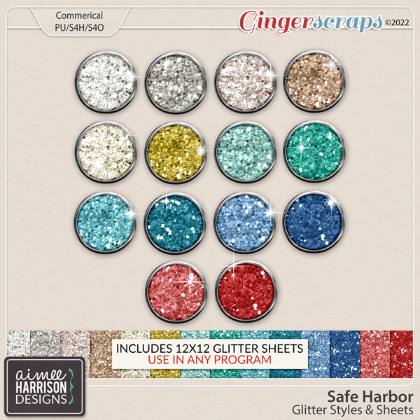 Safe Harbor Glitters by Aimee Harrison