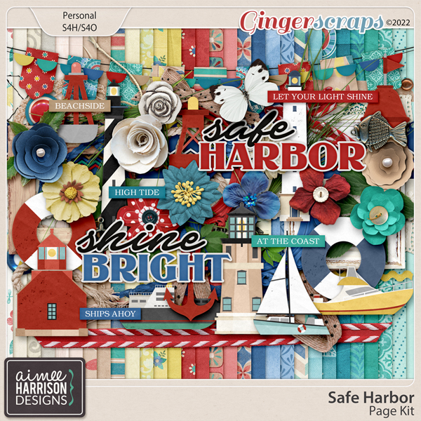 Safe Harbor Page Kit by Aimee Harrison