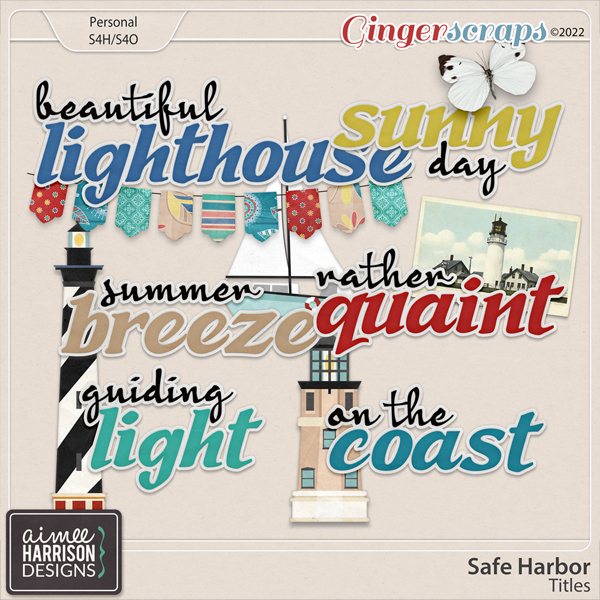 Safe Harbor Titles by Aimee Harrison