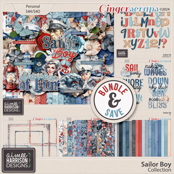 Sailor Boy Collection by Aimee Harrison