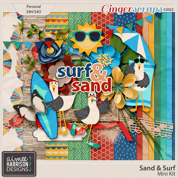 Sand and Surf Mini Kit by Aimee Harrison