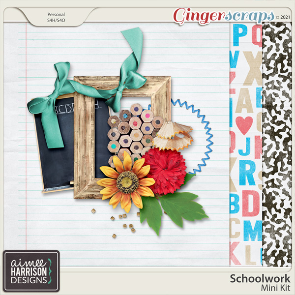 Schoolwork Mini Kit by Aimee Harrison
