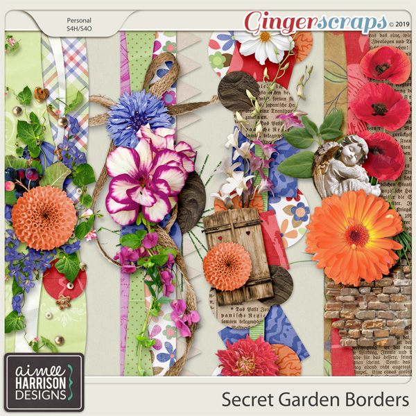 Secret Garden Borders by Aimee Harrison