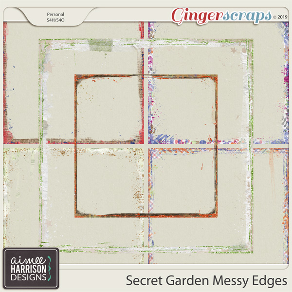 Secret Garden Messy Edges by Aimee Harrison