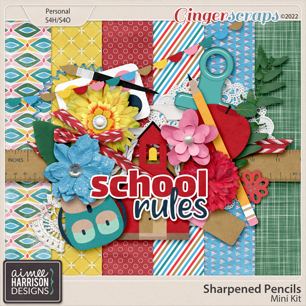 Sharpened Pencils Mini Kit by Aimee Harrison