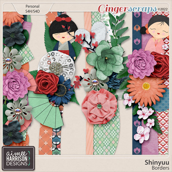 Shinyuu Borders by Aimee Harrison