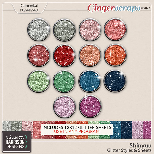 Shinyuu Glitters by Aimee Harrison