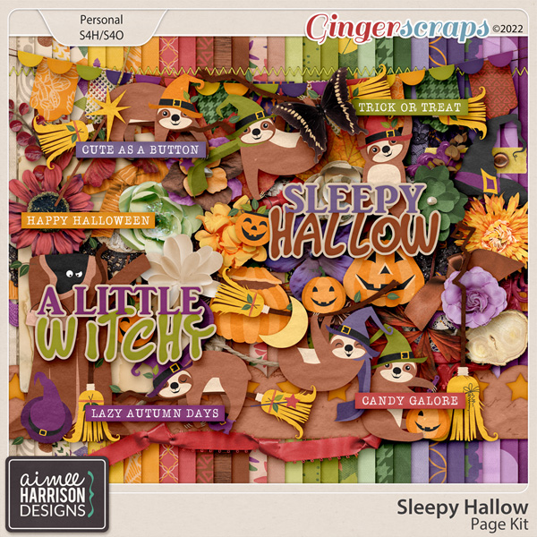 Sleepy Hallow Page Kit by Aimee Harrison