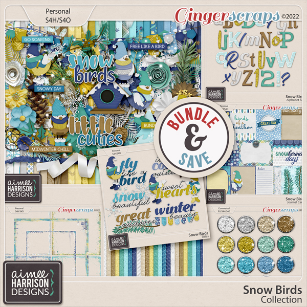 Snow Birds Collection by Aimee Harrison