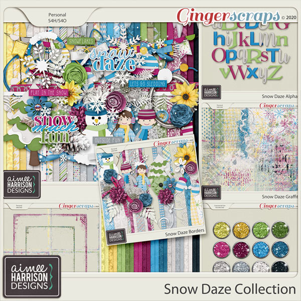 Snow Daze Collection by Aimee Harrison