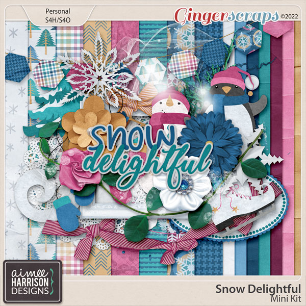 Snow Delightful Mini Kit by Aimee Harrison