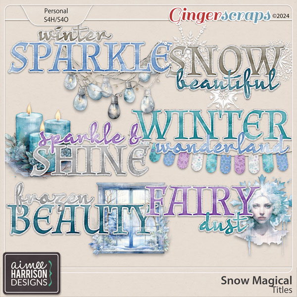 Snow Magical Titles by Aimee Harrison