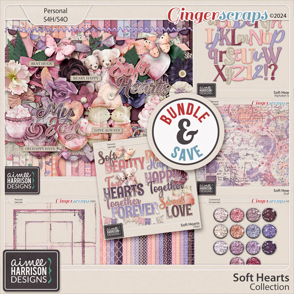 Soft Hearts Collection by Aimee Harrison