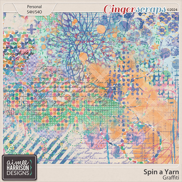 Spin a Yarn Graffiti by Aimee Harrison