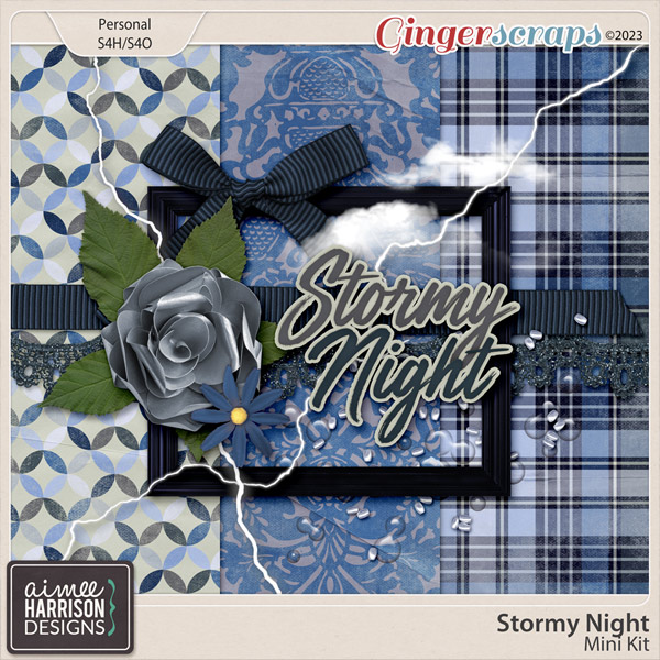 Stormy Night Mini Kit by Aimee Harrison