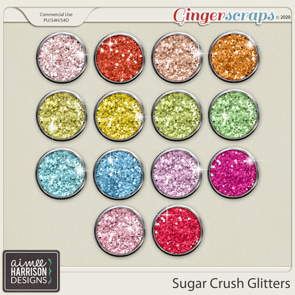 Sugar Crush Glitters by Aimee Harrison