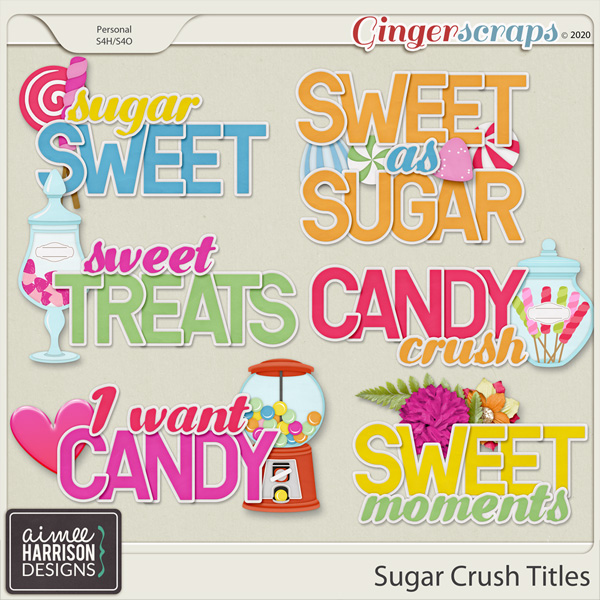 Sugar Crush Titles by Aimee Harrison