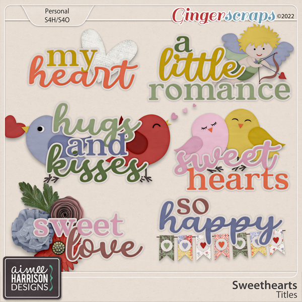 Sweethearts Titles by Aimee Harrison