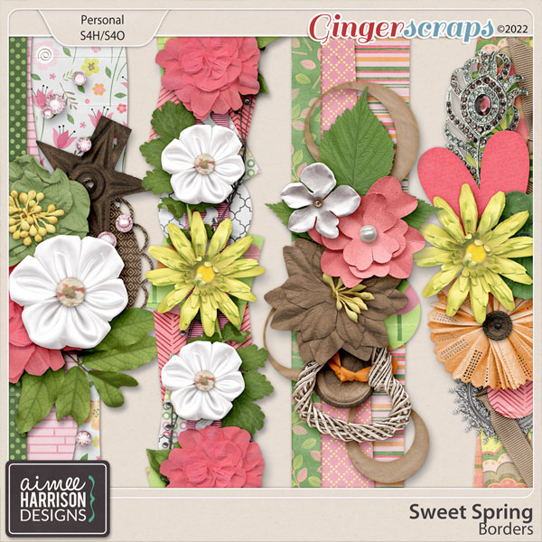 Sweet Spring Borders by Aimee Harrison