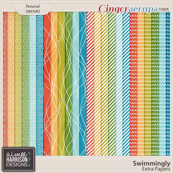 Swimmingly Extra Papers by Aimee Harrison