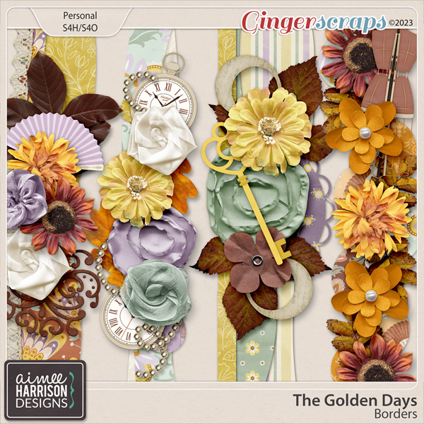 The Golden Days Borders by Aimee Harrison