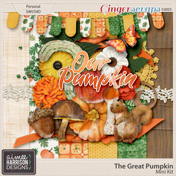 The Great Pumpkin Mini Kit by Aimee Harrison