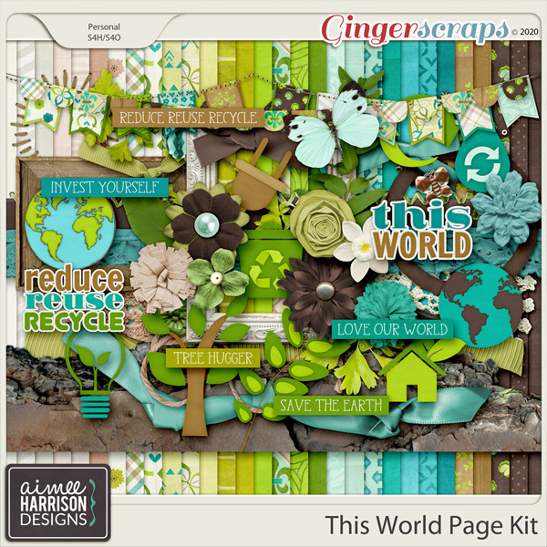 This World Page Kit by Aimee Harrison
