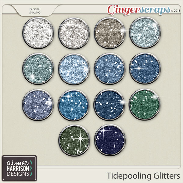 Tidepooling Glitters by Aimee Harrison