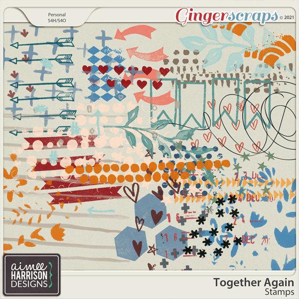 Together Again Stamps by Aimee Harrison