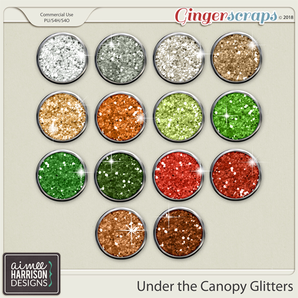 Under the Canopy Glitters by Aimee Harrison
