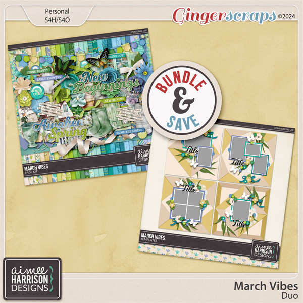 March Vibes Duo by Aimee Harrison