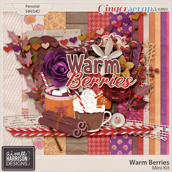 Warm Berries Mini Kit by Aimee Harrison