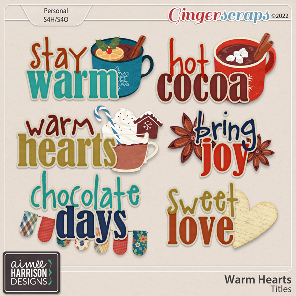 Warm Hearts Titles by Aimee Harrison