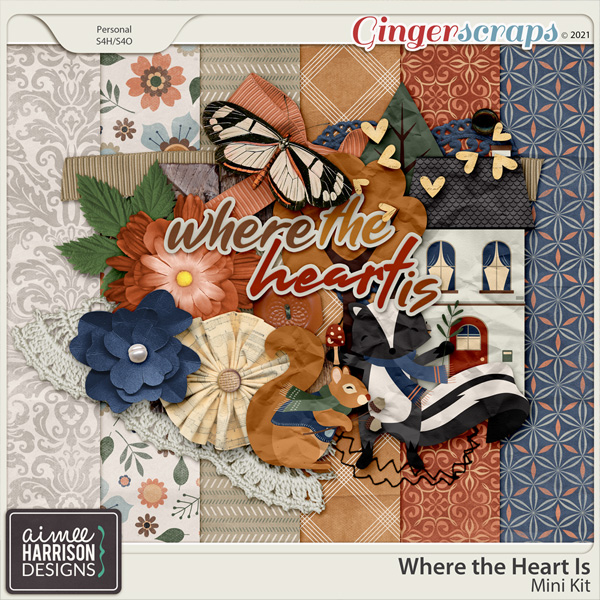 Where the Heart Is Mini Kit by Aimee Harrison