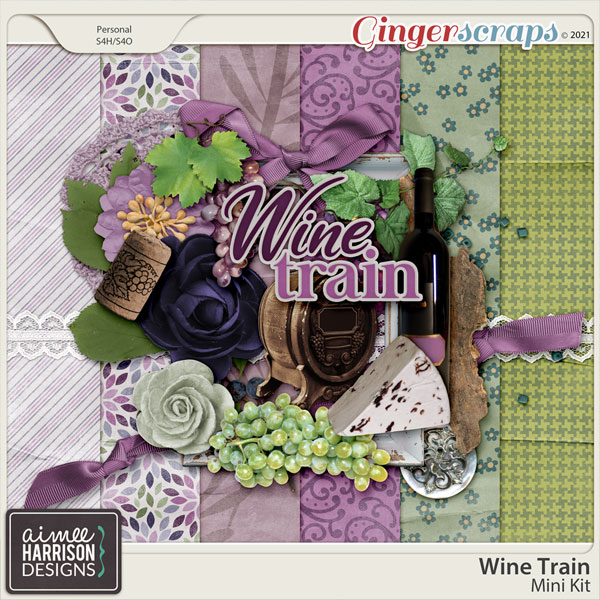 Wine Train Mini Kit by Aimee Harrison