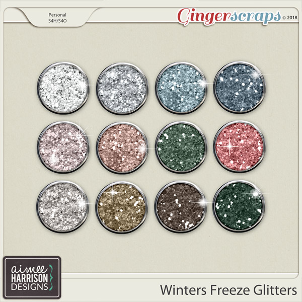 Winters Freeze Glitters by Aimee Harrison