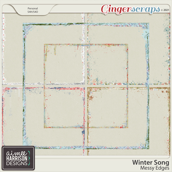 Winter Song Messy Edges by Aimee Harrison