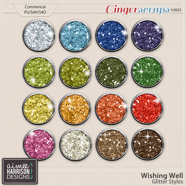 Wishing Well Glitters by Aimee Harrison