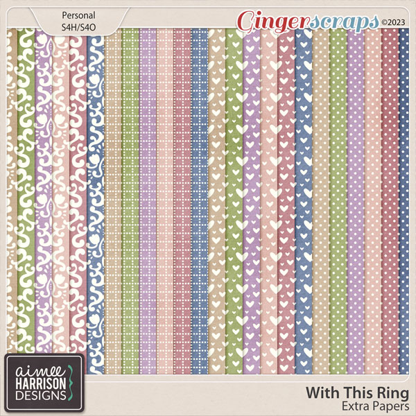 With This Ring Extra Papers by Aimee Harrison