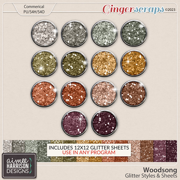Woodsong Glitters by Aimee Harrison