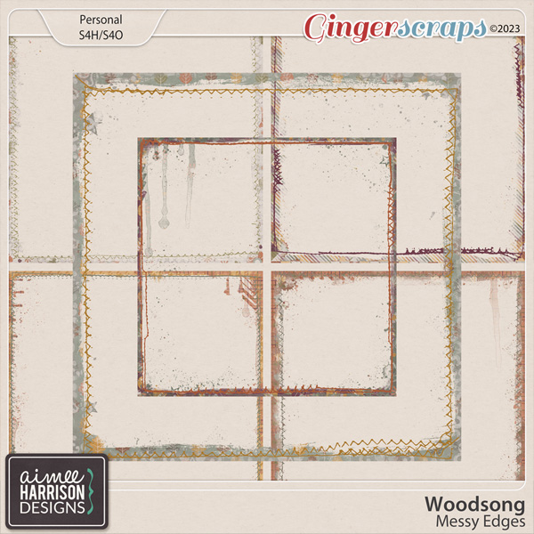 Woodsong Messy Edges by Aimee Harrison